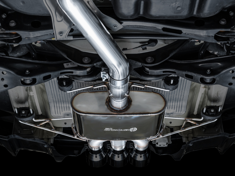 AWE Tuning 2024 Acura Integra Type S DE5 FWD Touring Edition Exhaust w/ Triple Diamond Black Tips - Image 3