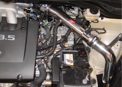 Injen 03-08 Murano 3.5L V6 only Polished Power-Flow Air Intake System - Image 10